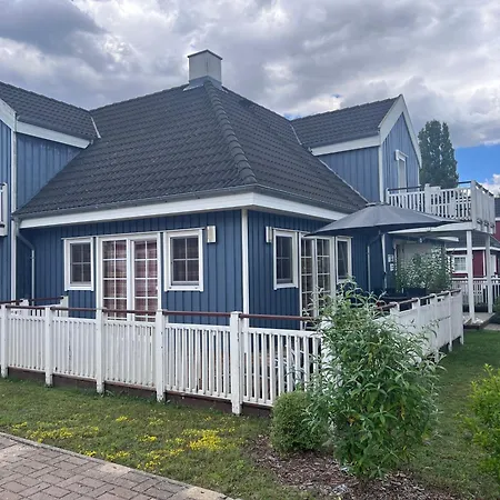 Blaues Haus Am Сasa de vacaciones Wendisch Rietz
